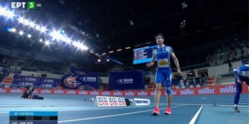 Στίβος: Ο Γρεβενιώτης Μ. Τεντόγλου κατέκτησε το έβδομο χρυσό της Ελλάδας σε ευρωπαϊκά κλειστού