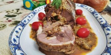 Μαγειρεύοντας με την Αρετή: Αρνί ή Κατσίκι γεμιστό ρολό