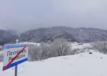 Βοϊακή Εστία Θεσσαλονίκης: Χιόνι σε όλο το Βόιο .. κι ο καιρός ανάποδα πάει