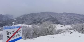 Βοϊακή Εστία Θεσσαλονίκης: Χιόνι σε όλο το Βόιο .. κι ο καιρός ανάποδα πάει