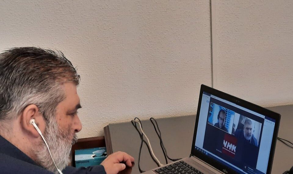 Συνέντευξη στη δημόσια τηλεόραση της Ιαπωνίας έδωσε ο Δήμαρχος Εορδαίας Παναγιώτης Πλακεντάς, με θέμα τα ενεργειακά