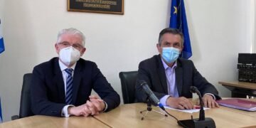 Επίσκεψη του Προέδρου ΕΛΓΑ κ. Ανδρέα Λυκουρέντζου στη Δυτική Μακεδονία για τις σοβαρές ζημίες από παγετό στις δενδρώδεις καλλιέργειες της Περιφέρειας