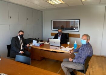 Η αποκατάσταση του εγκαταλελειμμένου ορυχείου της Βεγόρας στο επίκεντρο συνάντησης του Συντονιστή του ΣΔΑΜ, κ. Κωστή Μουσουρούλη με τον Δήμαρχο Αμυνταίου Άνθιμου Μπιτάκη