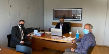 Η αποκατάσταση του εγκαταλελειμμένου ορυχείου της Βεγόρας στο επίκεντρο συνάντησης του Συντονιστή του ΣΔΑΜ, κ. Κωστή Μουσουρούλη με τον Δήμαρχο Αμυνταίου Άνθιμου Μπιτάκη