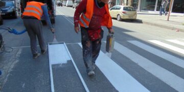 Δήμος Γρεβενών: Σε πλήρη εξέλιξη η ανανέωση των διαβάσεων πεζών στην πόλη των Γρεβενών