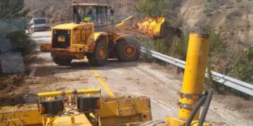 Ολοκληρώθηκαν οι εργασίες συντήρησης και αποκατάστασης του Επαρχιακού οδικού δικτύου Μεσοποταμίας – Δενδροχωρίου και της διασταύρωσης Κορομηλιάς-Δενδροχωρίου