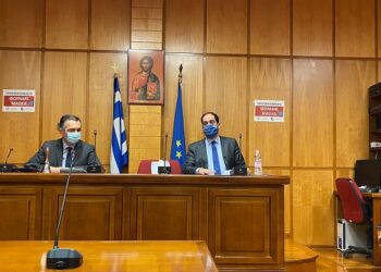 Στην Κοζάνη ο Υφυπουργός Μεταφορών Ιωάννης Κεφαλογιάννης – Σε εξέλιξη σύσκεψη παρουσία βουλευτών-δημάρχων