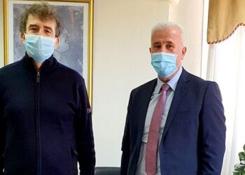 Άτυπη Συνάντηση του Αντιπεριφερειάρχη Φλώρινας Ιωάννη Κιοσέ με τον Υπ. Προστασίας του Πολίτη Μιχάλη Χρυσοχοϊδη.