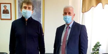 Άτυπη Συνάντηση του Αντιπεριφερειάρχη Φλώρινας Ιωάννη Κιοσέ με τον Υπ. Προστασίας του Πολίτη Μιχάλη Χρυσοχοϊδη.