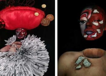 Η Ειρήνη Χαϊτίδου από την Πτολεμαΐδα συμμετέχει σε πανελλήνιο διαγωνισμό κομμωτικής και μακιγιάζ με μια πρόταση από ανακυκλώσιμα υλικά