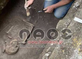Βέροια: Βρέθηκε ανθρώπινος σκελετός στα έργα ύδρευσης του δήμου