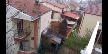 Έντονη χαλαζόπτωση στη Φλώρινα- Δεν αναφέρθηκαν ζημιές(video)