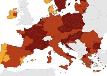 Χάρτης ECDC: Στο «κόκκινο» η Ελλάδα, στο «βαθύ κόκκινο» Αττική και Δυτική Μακεδονία