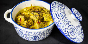 Χοιρινό Λεμονάτο με Κρόκο Κοζάνης