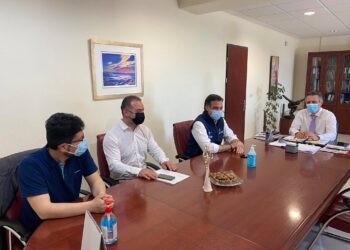 Στην Κοζάνη ο πρόεδρος του ΕΟΔΥ Παναγιώτης Αρκουμανέας – Σε εξέλιξη σύσκεψη