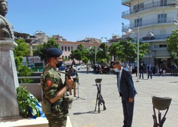 Ο Δήμαρχος Γρεβενών Γιώργος Δασταμάνης στις εκδηλώσεις τιμής και μνήμης για την 102η Επέτειο της Γενοκτονίας των Ελλήνων του Πόντου