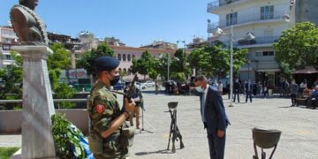 Ο Δήμαρχος Γρεβενών Γιώργος Δασταμάνης στις εκδηλώσεις τιμής και μνήμης για την 102η Επέτειο της Γενοκτονίας των Ελλήνων του Πόντου