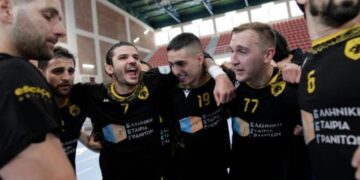Λευκόβρυση Κοζάνης: ΑΕΚ – Διομήδης 34-25: Στον τελικό του Κυπέλλου η Ένωση
