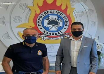 Συναντήσεις του προέδρου της Ένωσης Υπαλλήλων Πυροσβεστικού Σώματος Δυτ. Μακ.  με την Πολιτική και Φυσική ηγεσία του Υφ. Πολιτικής Προστασίας. Συζητήσεις για ενίσχυση σε έμψυχο δυναμικό, υλικοτεχνικό εξοπλισμό, οχήματα κ.α.