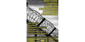 ΑΡΣΙΣ: Ανοιχτό κάλεσμα συγκέντρωσης αθλητικών ειδών για τους κρατούμενους των φυλακών Γρεβενών