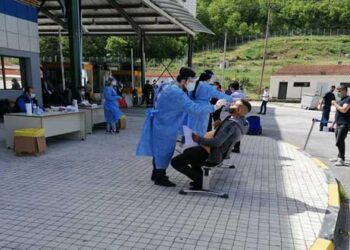 Mε rapid tests για τους εργάτες γης έχει ανοίξει ο μεθοριακός σταθμός Κρυσταλοπηγής-Φωτογραφίες