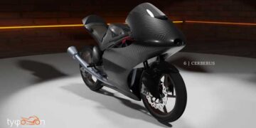 Ο Κέρβερος, το τρίτο πρωτότυπο μηχανής της Tyφoon MotoRacing του Πανεπιστημίου Δ. Μακεδονίας