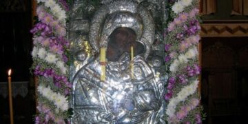 Αναβάλλεται η έλευση της Iερής Eικόνας της Παναγίας Ζιδανιώτισσας στην Κοζάνη και η μεγάλη Λιτανεία