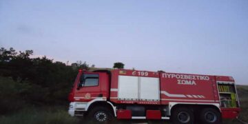 Υπό έλεγχο φωτιά σε αγροτοδασική έκταση ανάμεσα από Ερμακιά και Άγιο Χριστόφορο