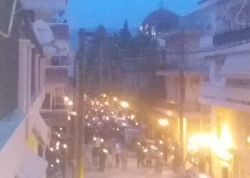Φαντασμαγορικό “ΧΡΙΣΤΌΣ ΑΝΕΣΤΗ” στον Ιερό Ναό Αγίου Στεφάνου Πτολεμαΐδας !!! (της Κούλας Πουλασιχίδου)