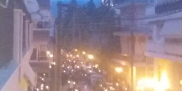 Φαντασμαγορικό “ΧΡΙΣΤΌΣ ΑΝΕΣΤΗ” στον Ιερό Ναό Αγίου Στεφάνου Πτολεμαΐδας !!! (της Κούλας Πουλασιχίδου)