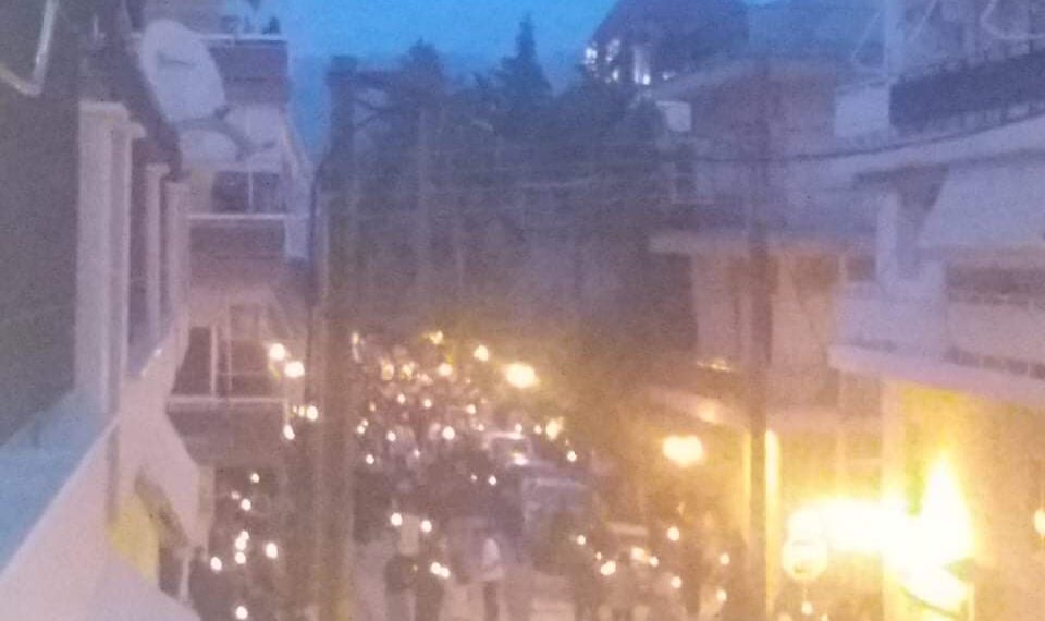 Φαντασμαγορικό “ΧΡΙΣΤΌΣ ΑΝΕΣΤΗ” στον Ιερό Ναό Αγίου Στεφάνου Πτολεμαΐδας !!! (της Κούλας Πουλασιχίδου)