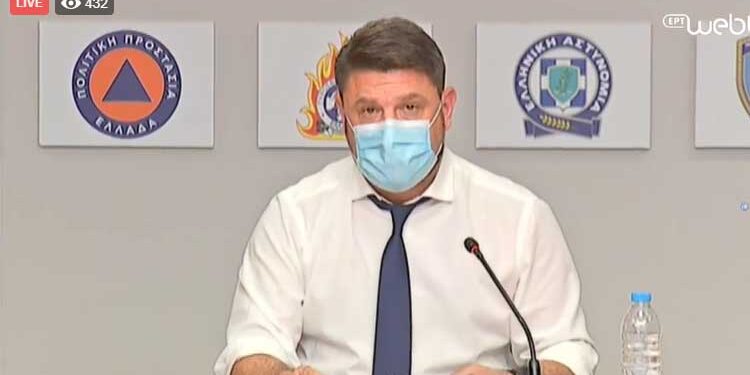 Χαρδαλιάς: Παραμένουν στο “βαθύ κόκκινο” ΠΕ Κοζάνης και Δήμος Καστοριάς – Τι ανακοίνωσε για άνοιγμα δραστηριοτήτων στη χώρα