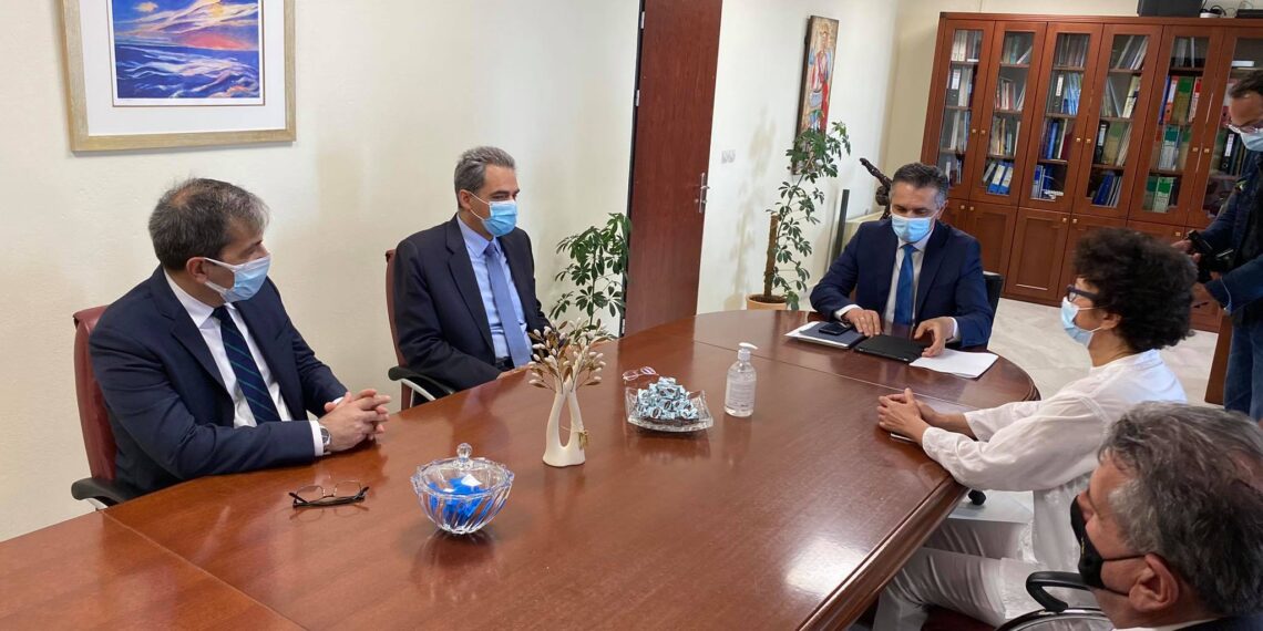 Τον περιφερειάρχη Δυτικής Μακεδονίας επισκέφθηκε ο Υφ. Παιδείας κ. Α. Συρίγος