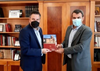 Τα θέματα της Καστοριάς που έθεσε ο αντιπεριφερειάρχης Δημήτρης Σαββόπουλος στον Γενικό Γραμματέα της Νέας Δημοκρατίας Γιώργο Στεργίου