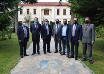 Συνάντηση του Δημάρχου Φλώρινας κ. Βασίλη Γιαννάκη με τον Υφυπουργό Παιδείας και Θρησκευμάτων κ. Άγγελο Συρίγο