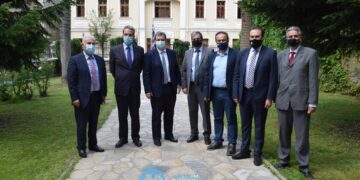 Συνάντηση του Δημάρχου Φλώρινας κ. Βασίλη Γιαννάκη με τον Υφυπουργό Παιδείας και Θρησκευμάτων κ. Άγγελο Συρίγο