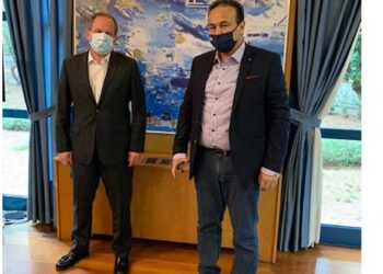 Συνάντηση Αντωνιάδη – Καραμανλή για κάθετο άξονα Φλώρινα-Αμύνταιο –Πτολεμαΐδα: «Στόχος να βρεθεί συνολική λύση για όλο τον άξονα» –	Στο επίκεντρο και η σιδηροδρομική σύνδεση ΒΙ.ΠΕ. Φλώρινας