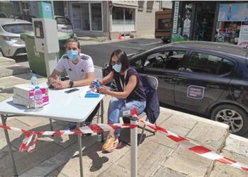 Κοζάνη: Αρνητικά όλα τα rapid tests  στην πλατεία Λασσάνη