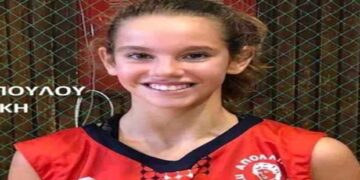 Η Βασιλική Χωλοπούλου του Απόλλωνα Πτολεμαΐδας στο κλιμάκιο παγκορασίδων Βόρειας Ελλάδας