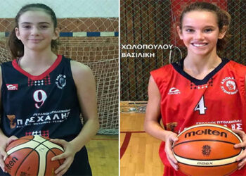 Οι αθλήτριες του  Απόλλωνα Πτολ., Αντριάνα Σαρβάνη και Βασιλική Χωλοπούλου στις κλήσεις της ΕΘΝΙΚΗΣ ΚΟΡΑΣΙΔΩΝ (κλιμάκιο βόρειας Ελλάδας)