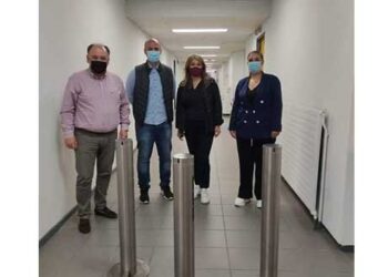 Δωρεά 3 τριών ανοξείδωτων  διανομέων αντισηπτικού  τύπου casson στο Μποδοσάκειο Νοσοκομείο- Το ευχαριστήριο της διοίκησης