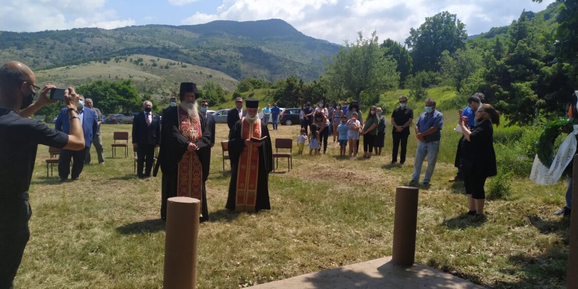 Τιμήθηκε η μνήμη των 3 τριών Σοβιετικών στρατιωτών που έπεσαν στο Μεσόβουνο
