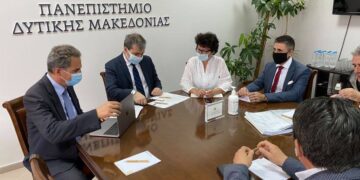 Ξεκάθαρο μήνυμα στήριξης Συρίγου στο Πανεπιστήμιο: «Δεν θα σας αφήσουμε»- Η εκτίμηση για τα τμήματα που θα πληγούν από τη βάση εισαγωγής- Το αίτημα για ενίσχυση του προσωπικού- Εντυπωσιασμένος από τις υποδομές ο Υφυπουργός Παιδείας