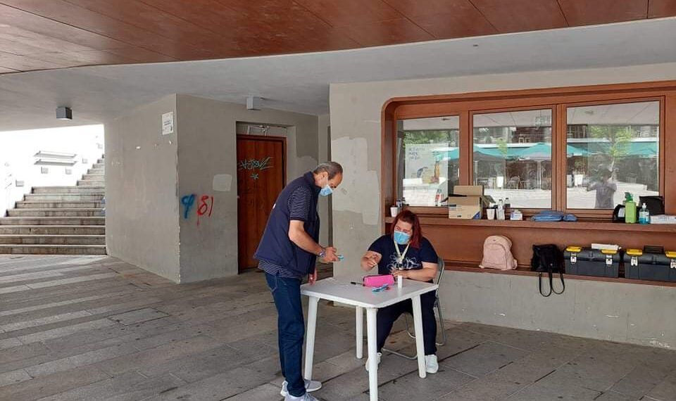 Κοζάνη: Αρνητικά όλα τα rapid tests στην κεντρική πλατεία