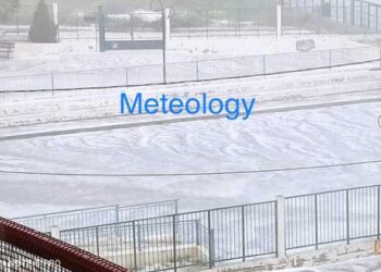 Νέες εικόνες από την πρωτοφανή χαλαζόπτωση που έπληξε την Κοζάνη