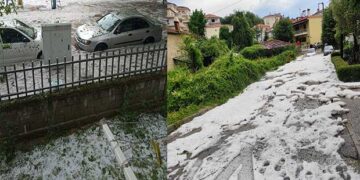 Πρωτοφανής χαλαζόπτωση στην Κοζάνη -Δείτε τις φωτογραφίες