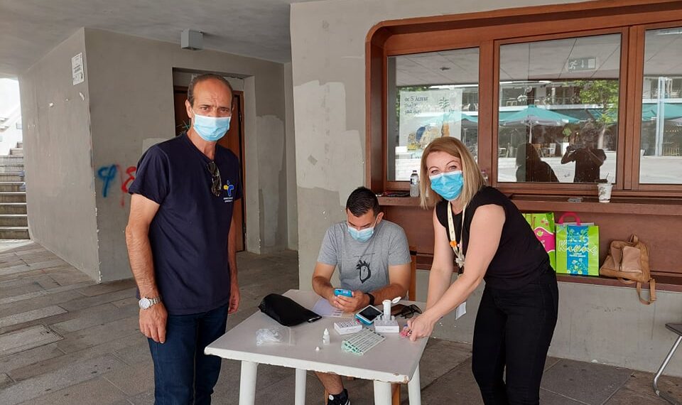 Κοζάνη:Τι έδειξαν τα rapid tests στην κεντρική πλατεία την Πέμπτη 1 Ιουλίου