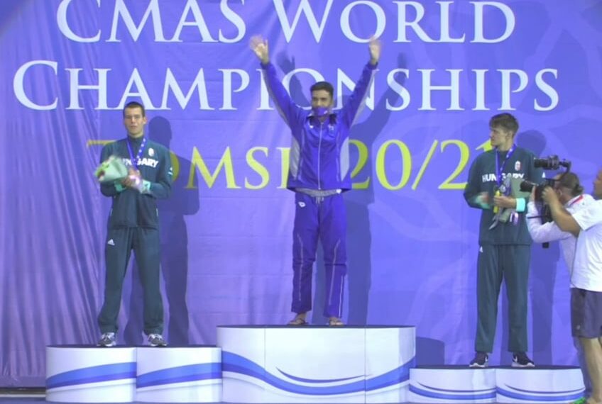 Παγκόσμιος πρωταθλητής ο Χρήστος Καλαϊτζόπουλος στα 200μ. στα διπλά πέδιλα  στο Παγκόσμιο Πρωτάθλημα Τεχνικής Κολύμβησης- Στην 7η θέση ο αδερφός του Πάρης