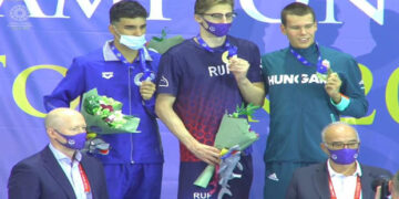 Ακόμα μια επιτυχία για τον Πτολεμαϊδιώτη Χρήστο Καλαϊτζόπουλο στο Παγκόσμιο Πρωτάθλημα Τεχνικής Κολύμβησης- Ασημένιο μετάλλιο στα 400μ