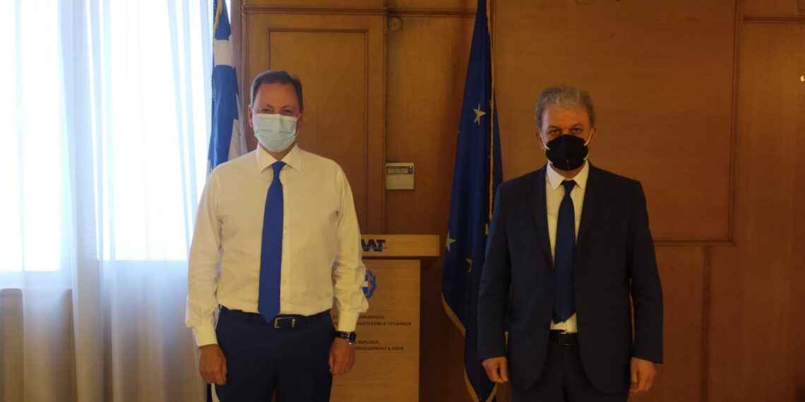 Συνάντηση Βουλευτή Ν. Κοζάνης κ. Γιώργου Αμανατίδη με τον Υπ. Αγρ. Ανάπτυξης και Τροφίμων κ. Σπήλιο Λιβανό- Τι συζήτησαν για προστασία από χαλάζι, την επιχορήγηση γουνοφόρων ζώων, τον οικισμό Κλείτου